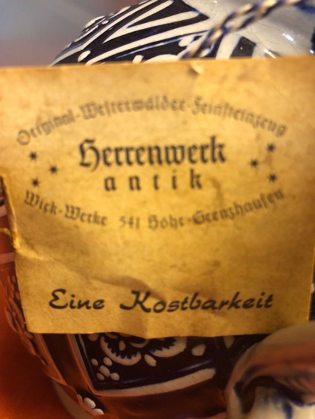 Caraffe: Wasserkrug  mit zindeckel und becher – Nuovo (secondo la descrizione) da Frauenfeld venduto da Waldtaube53 7