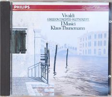 ANTONIO VIVALDI Konzerte für Fagott, Streicher und Continuo