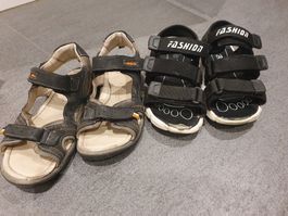 Sandalen 2x Grösse 33 + 34
