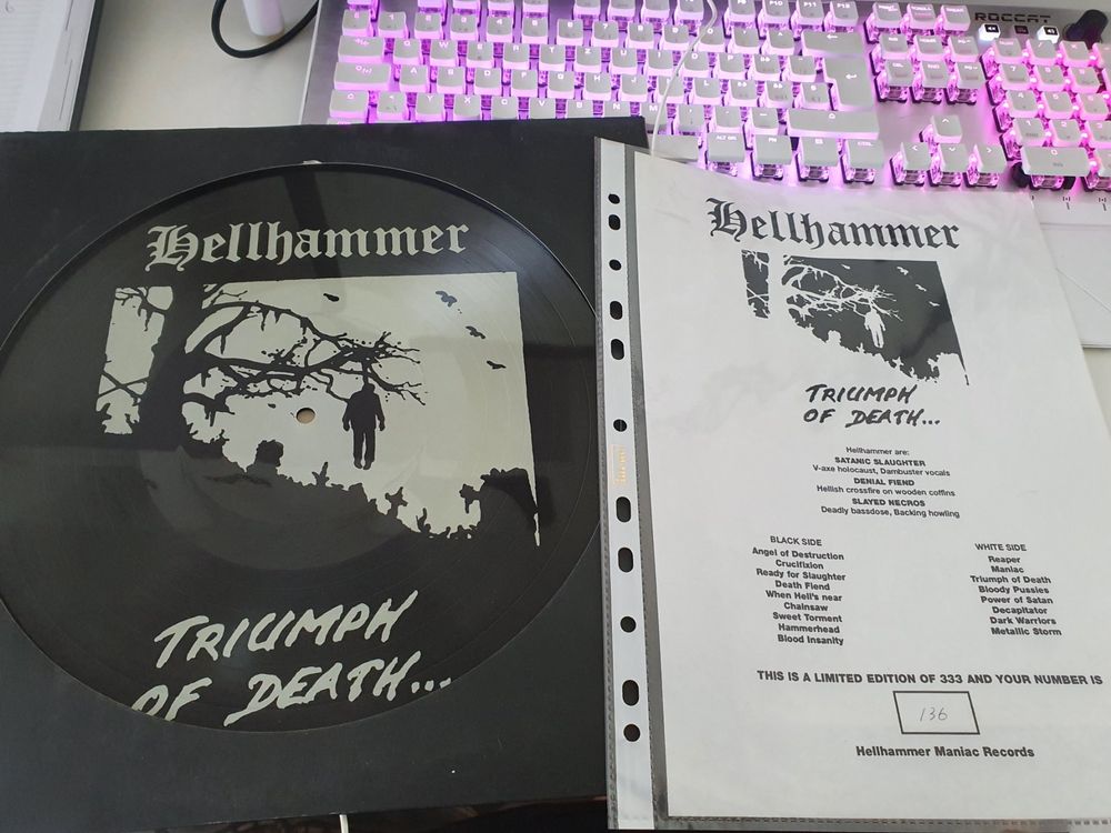 Hellhammer Triumph Of Death Limited Vinyl Kaufen Auf Ricardo