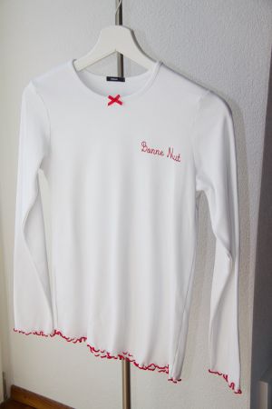 TEZENIS sehr schöner Pyjama "Bonne Nuit", Gr. 140-146