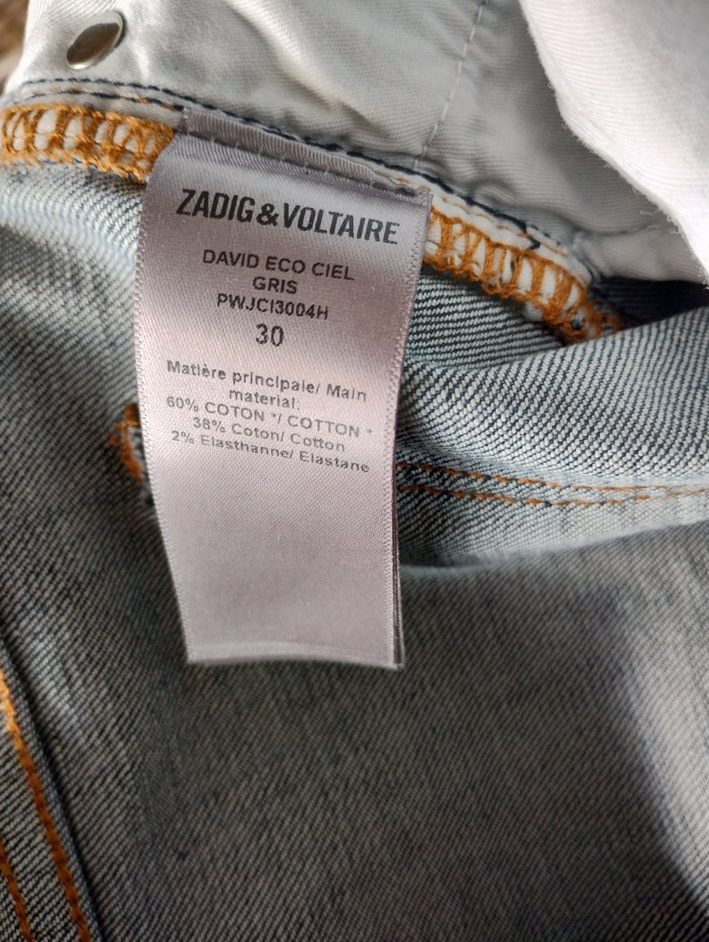 Zadig & Voltaire Jeans: ZADIG & VOLTAIRE – Nuovo e nell'imballaggio originale da Massagno venduto da cor_8nxp 5