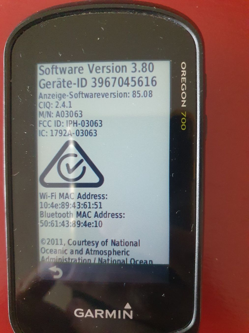 Garmin Navigatori: Garmin Oregon 700 – Usato da Windisch venduto da Zwieback8 3