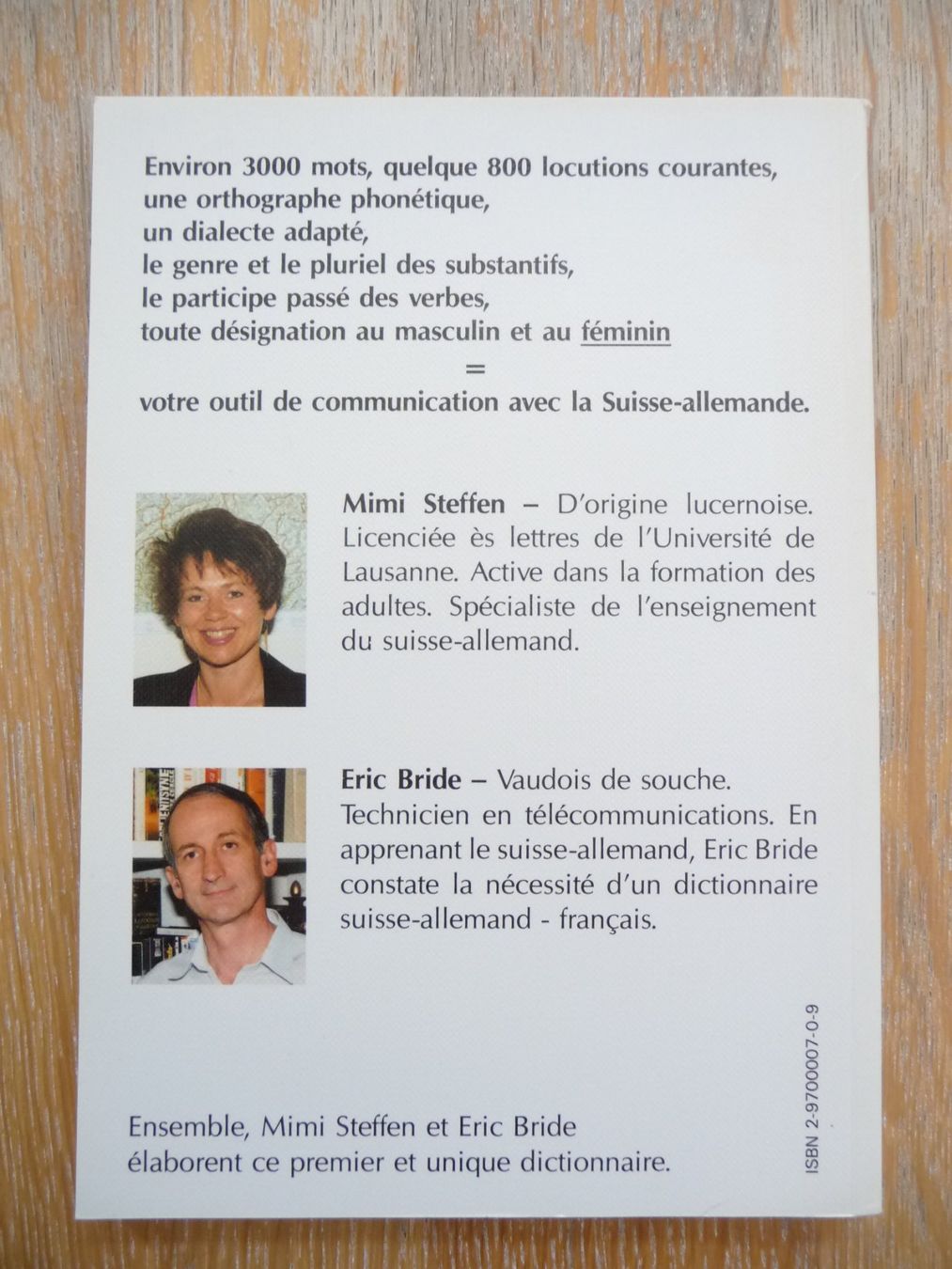 Libri: Dictionnaire français / suisse-allemand – Nuovo (secondo la descrizione) da Bussigny venduto da Zabeth1030 1