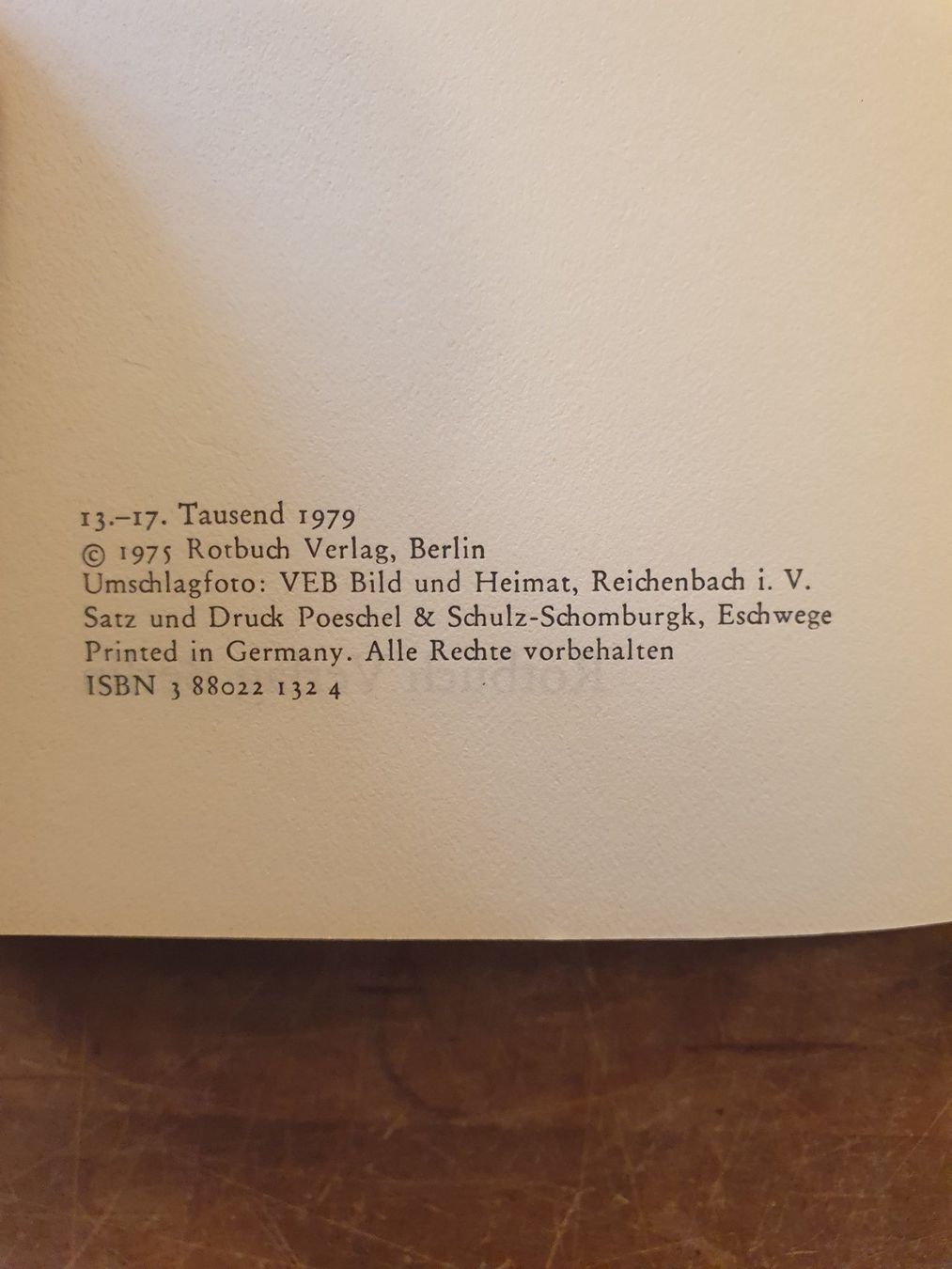 Libri: Schutzimpfung - Peter-Paul Zahl - Rotbuch – Usato da Zürich venduto da loosebone 3