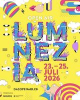 1stk.  3 Tagespass - Openair Lumnezia 2026 Ticket 23-25 Juli