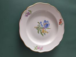 Sammelteller Meissen, echte Handmalerei, Frühlingsmotiv!