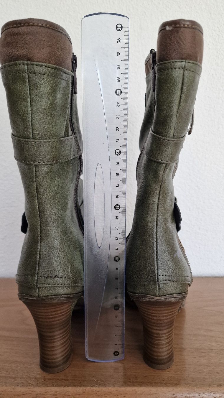 Mustang Scarpe da donna: Mustang Stiefel Gr. 39 oliv – Nuovo (secondo la descrizione) da Zofingen venduto da stm_dl82 5