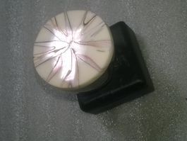 RING AUS HOLZ MIT ECHT MOSCHELEN