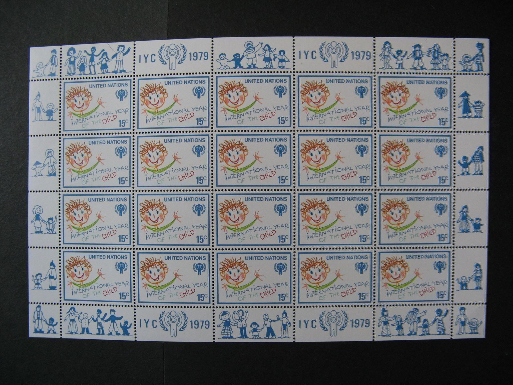 Tutti i francobolli: 1979 IYC 15 Cents Bogen postfrisch – Nuovo (secondo la descrizione) da Frauenfeld venduto da Interessent1