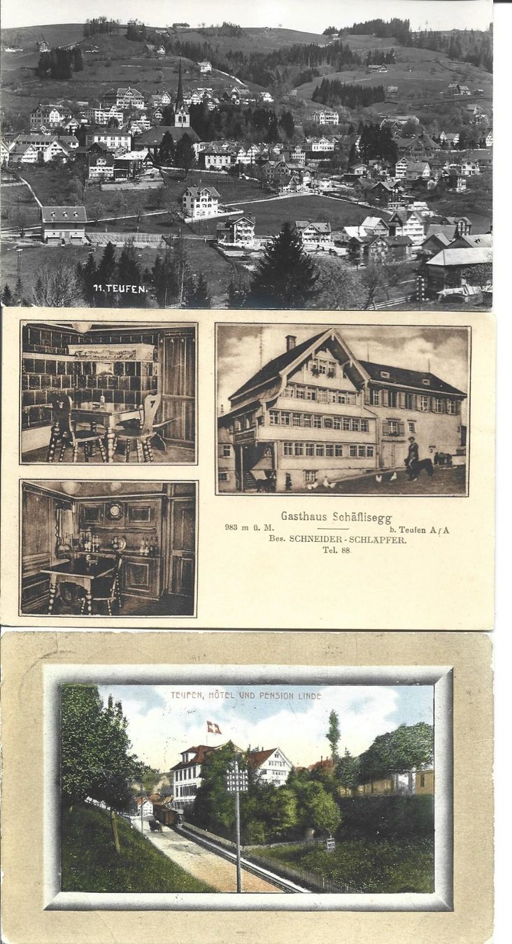 Cartes postales: AK Teufen Sammlung – D'occasion à Appenzell par mai25 2