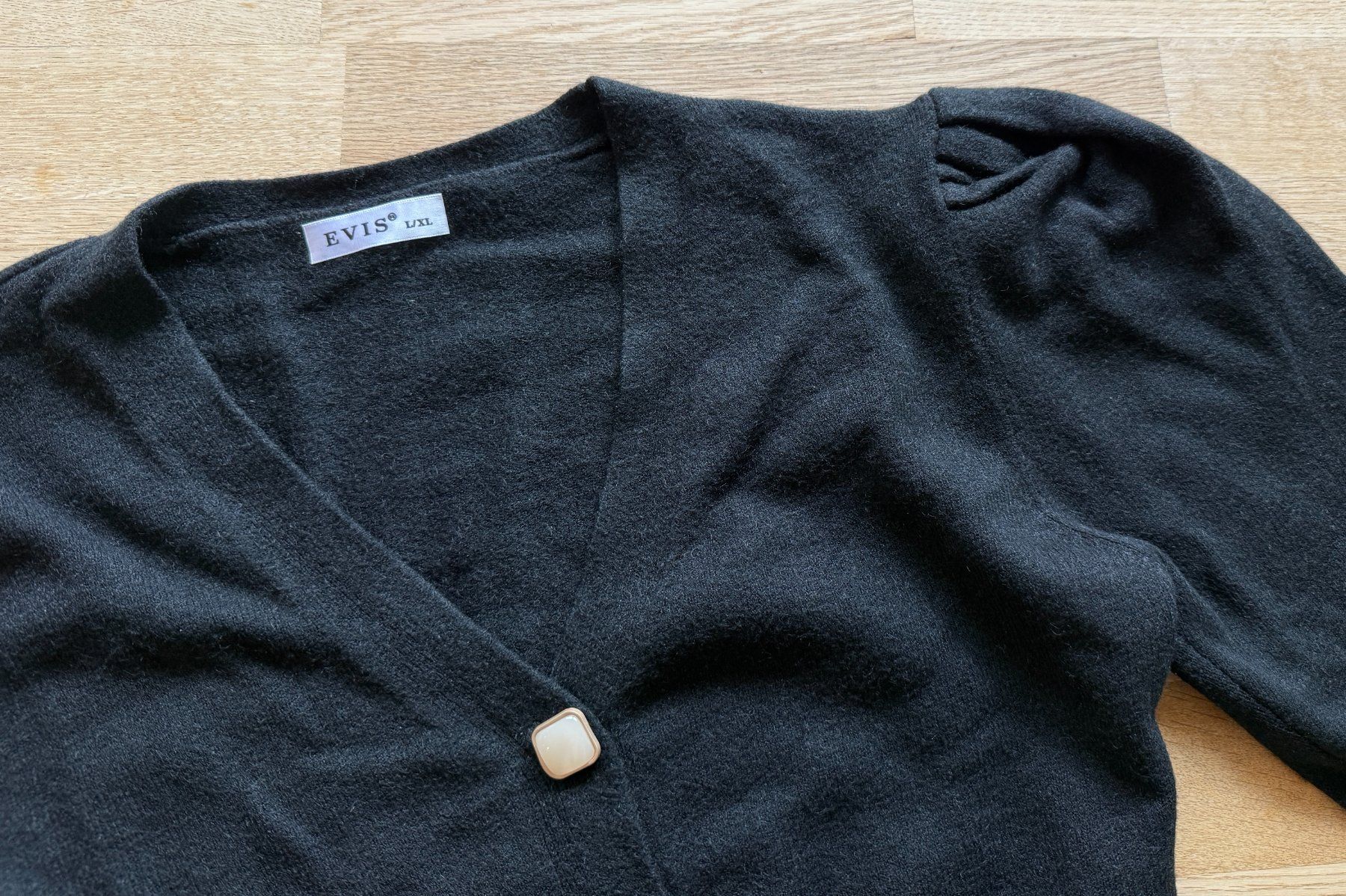 Maglioni & Felpe: Mädchen - Oversized Crop-Top-Pullover - Shwarz - superweich – Usato da Fällanden venduto da CapShop 1