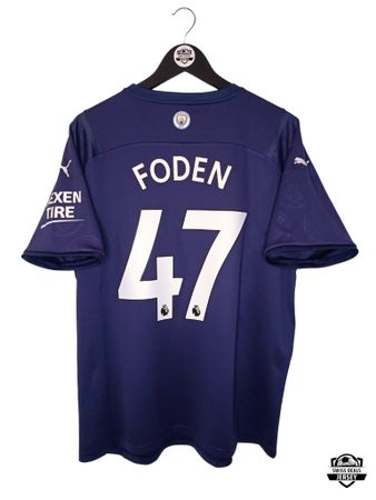 FODEN #47 Original Manchester City 2021-22 Third Trikot