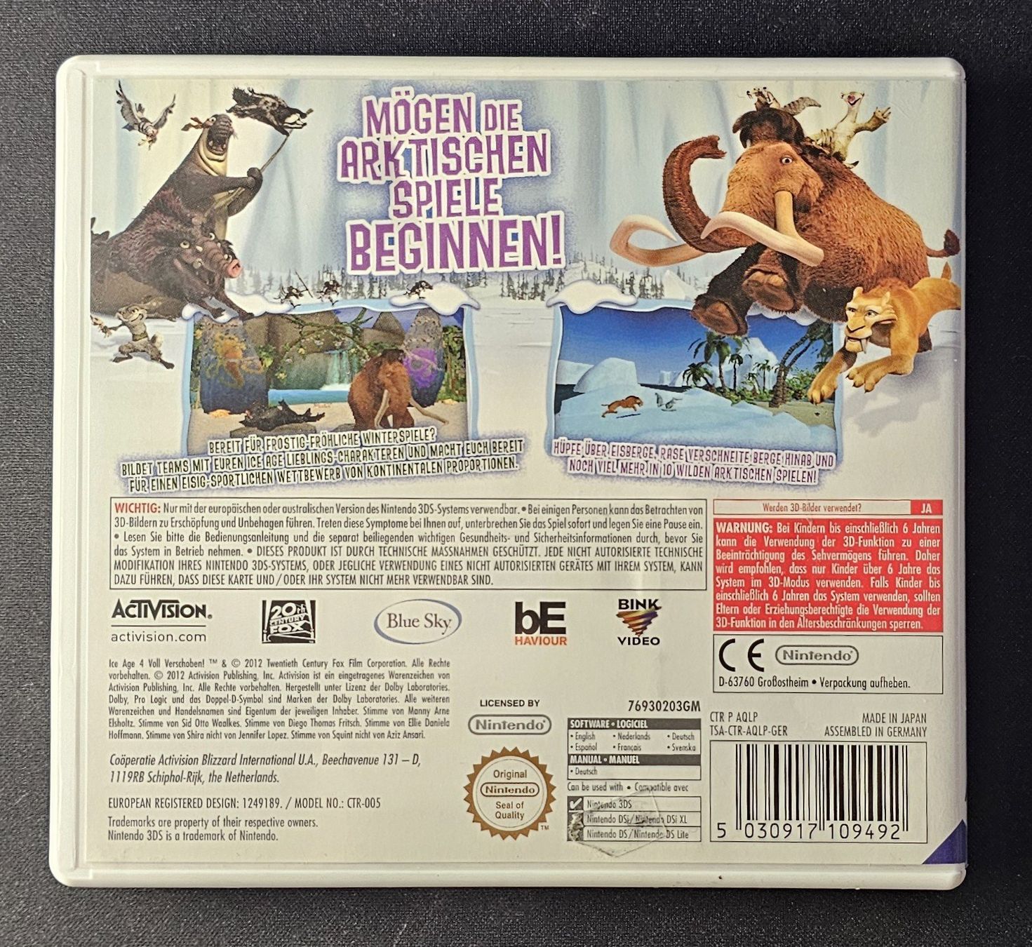 Nintendo Giochi: Nintendo 3DS | Ice Age 4 Voll Verschoben – Usato da Hermetschwil-Staffeln venduto da DominicKistler 1
