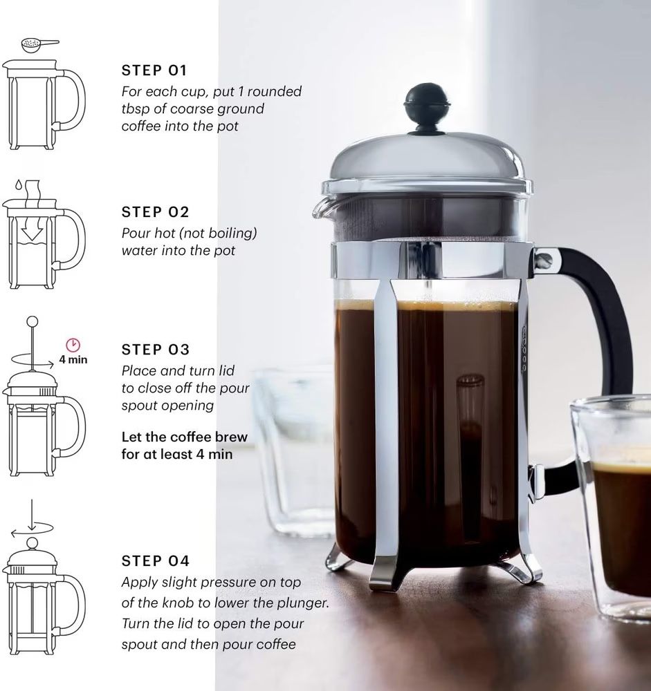 Bodum Macchine per caffè & Macchine per espresso: NEW - Bodum Chambord NP: 45.- – Nuovo (secondo la descrizione) da Horgen venduto da lme_8kj7 2