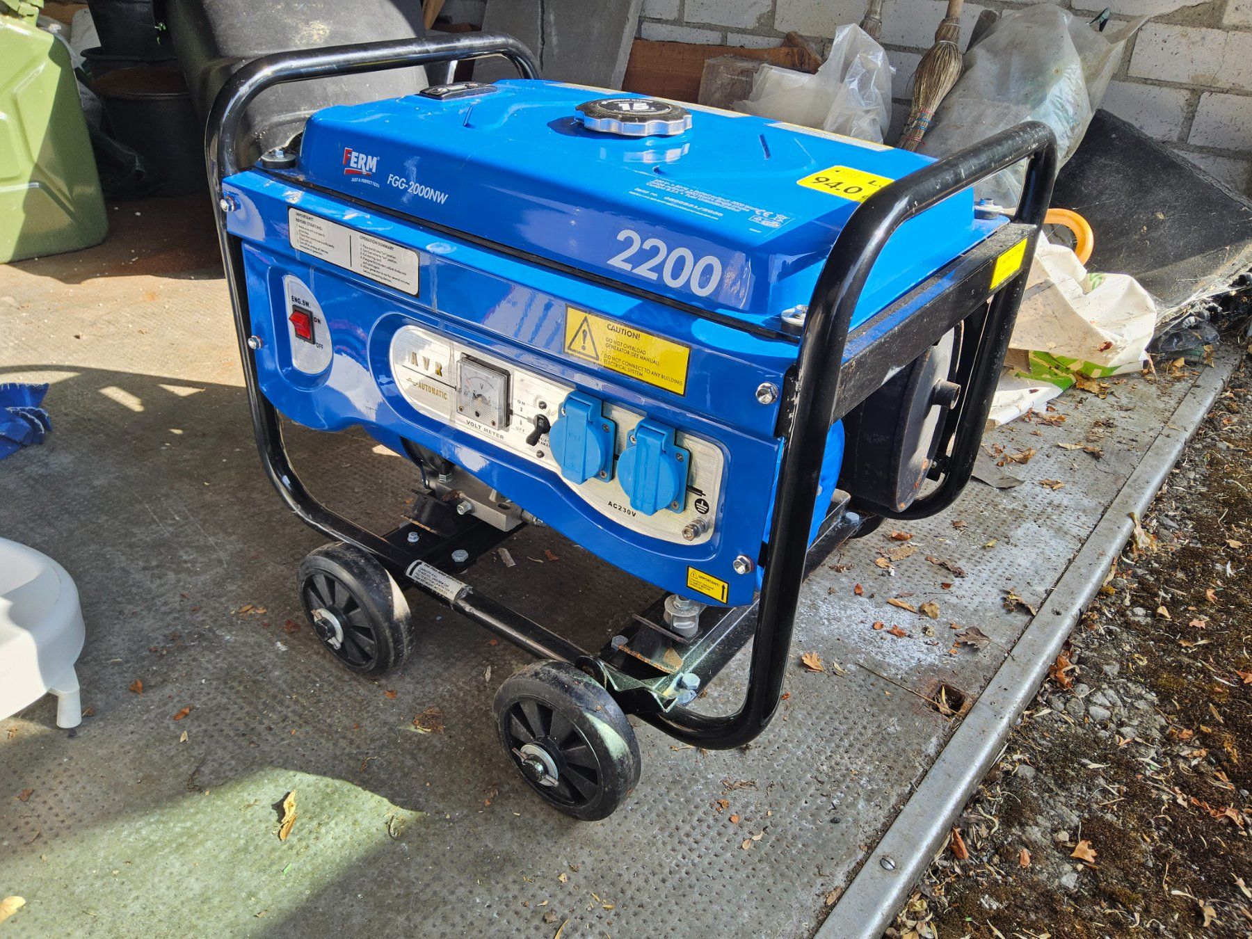 Generatori di corrente: Generator FERM FGG-2000NW – Difettoso da Oberwil BL venduto da Interact