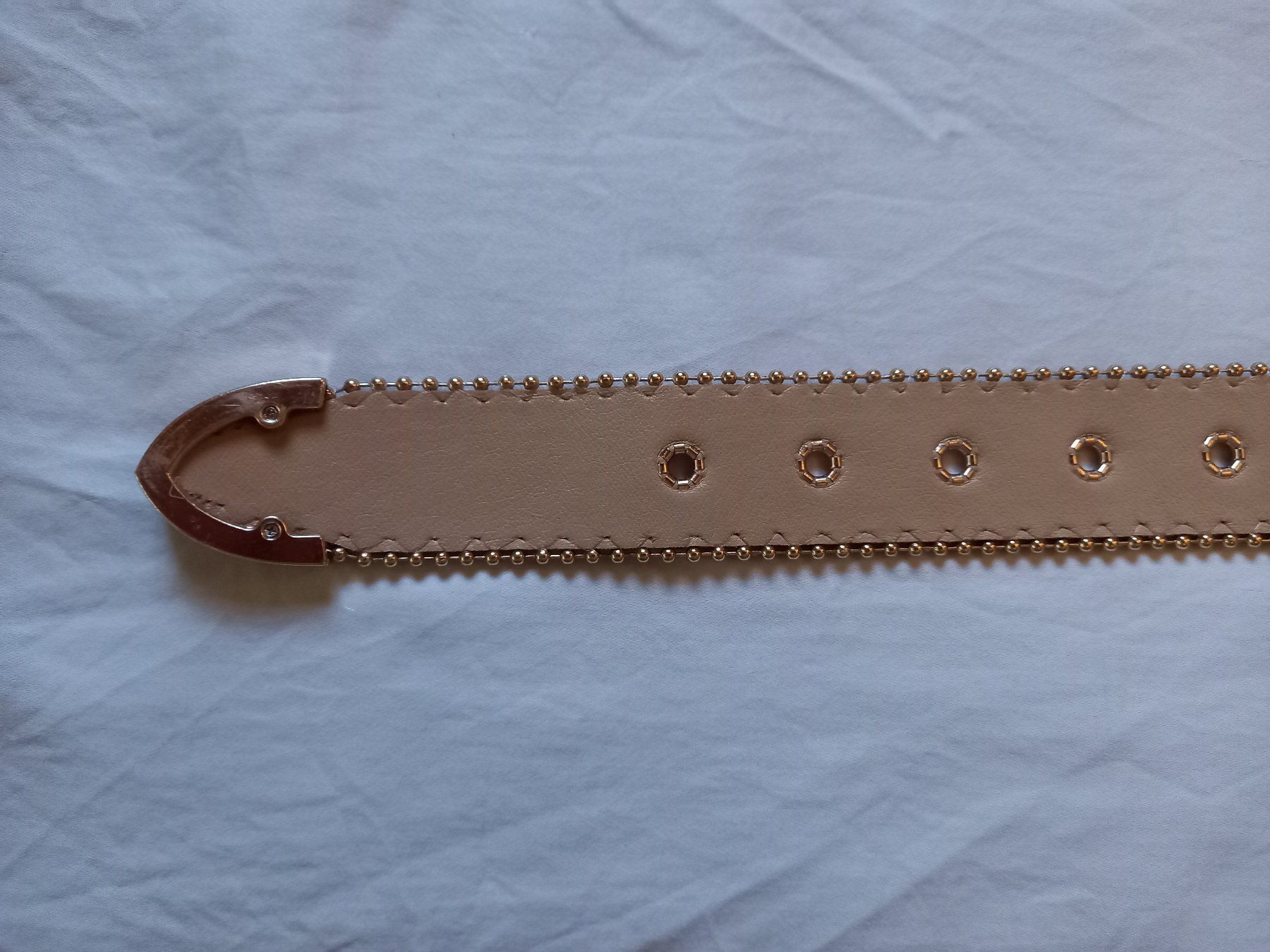Gürtel: Leopardengürtel mit Strasssteinen im Vintage-Stil mit golden – Neu und originalverpackt aus Lausanne von FASHION-WORLD-SHOP 5