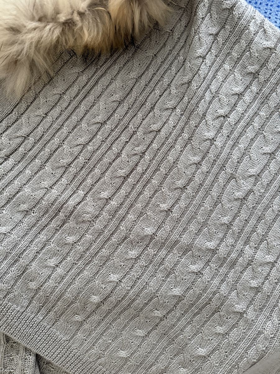 Altro in Moda donna: Leonardo Strickponcho mit Echtpelz Gr. M – Usato da Oberentfelden venduto da natyra 3