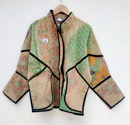 Vintage Kantha Jacket — One of a Kind 🧵