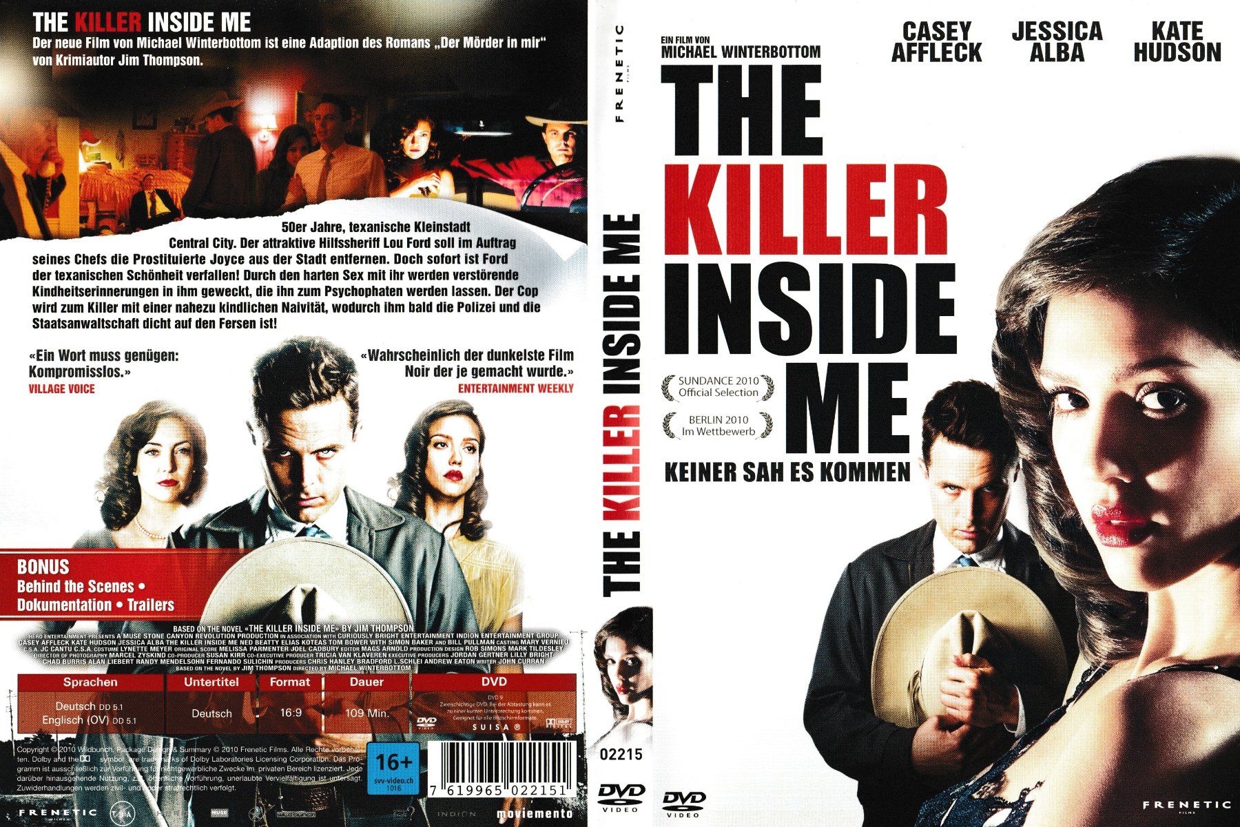 Tutti i DVDs: DVD - The Killer Inside Me – Usato da Langnau am Albis venduto da MediaRescuerKeLoX