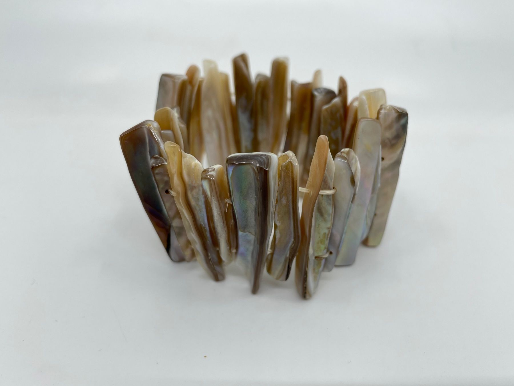 Bracciali & Braccialetti: Muschel-Armband Beige/Perlmutt – Nuovo (secondo la descrizione) da Gossau SG venduto da Poisonivy 2