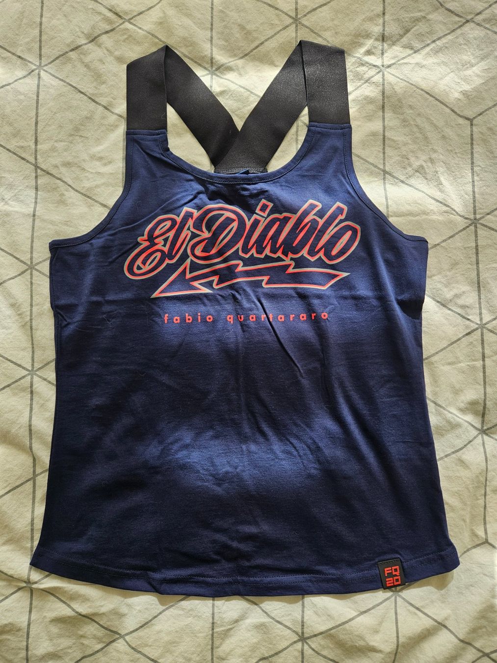 T-shirt: Top Fabio Quartararo "El Diablo", Taille S, neuf – Nuovo (secondo la descrizione) da Morges venduto da Mlle_Croft_91