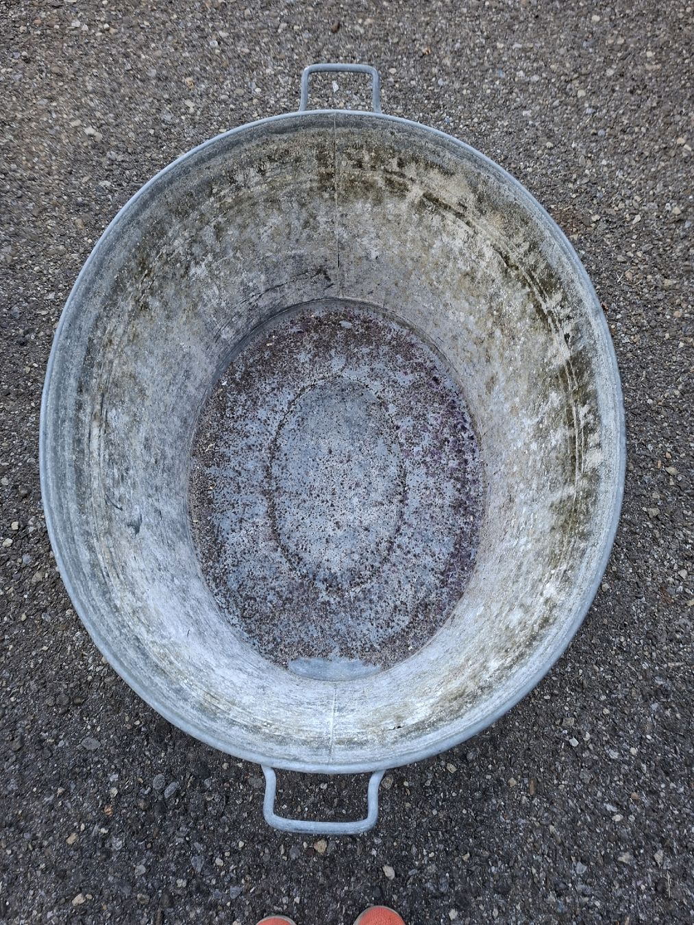 Autres décorations pour le jardin: Zinkwanne oval extra Gross – D'occasion à Erlach par silvia3235 2