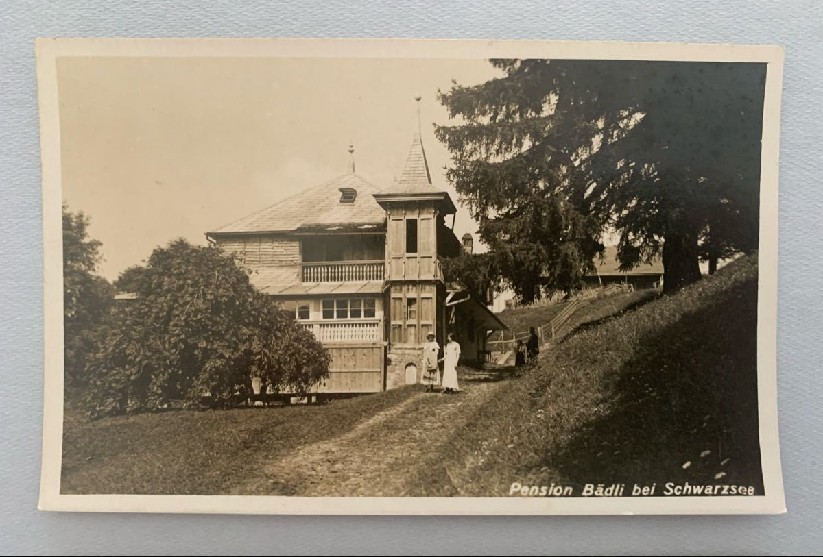 Cartoline postali: Ansichtskarten Schweiz - Schwarzsee FR – Usato da Düdingen venduto da polytropon_5 1