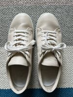 Sneaker weiss Leder Gr. 39 – minimalistisch / bequem – guter