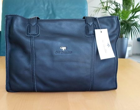 Stilvolle Ledertasche (Laptop)