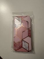 Handyhülle iPhone 12/12 Pro, marmoriert, rosé-gold, neu!