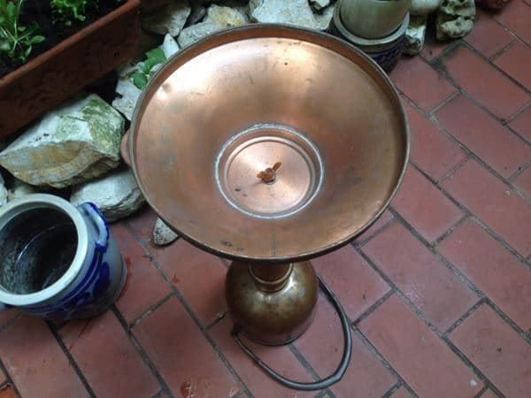 Portabottiglie: Selten Weinständer Blumenständer Kupfer – Usato da Schaffhausen venduto da vintageville 9