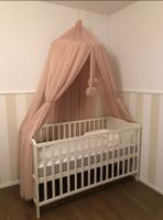 Puckdaddy Babybett weiss zum Kinderbett umbaubar