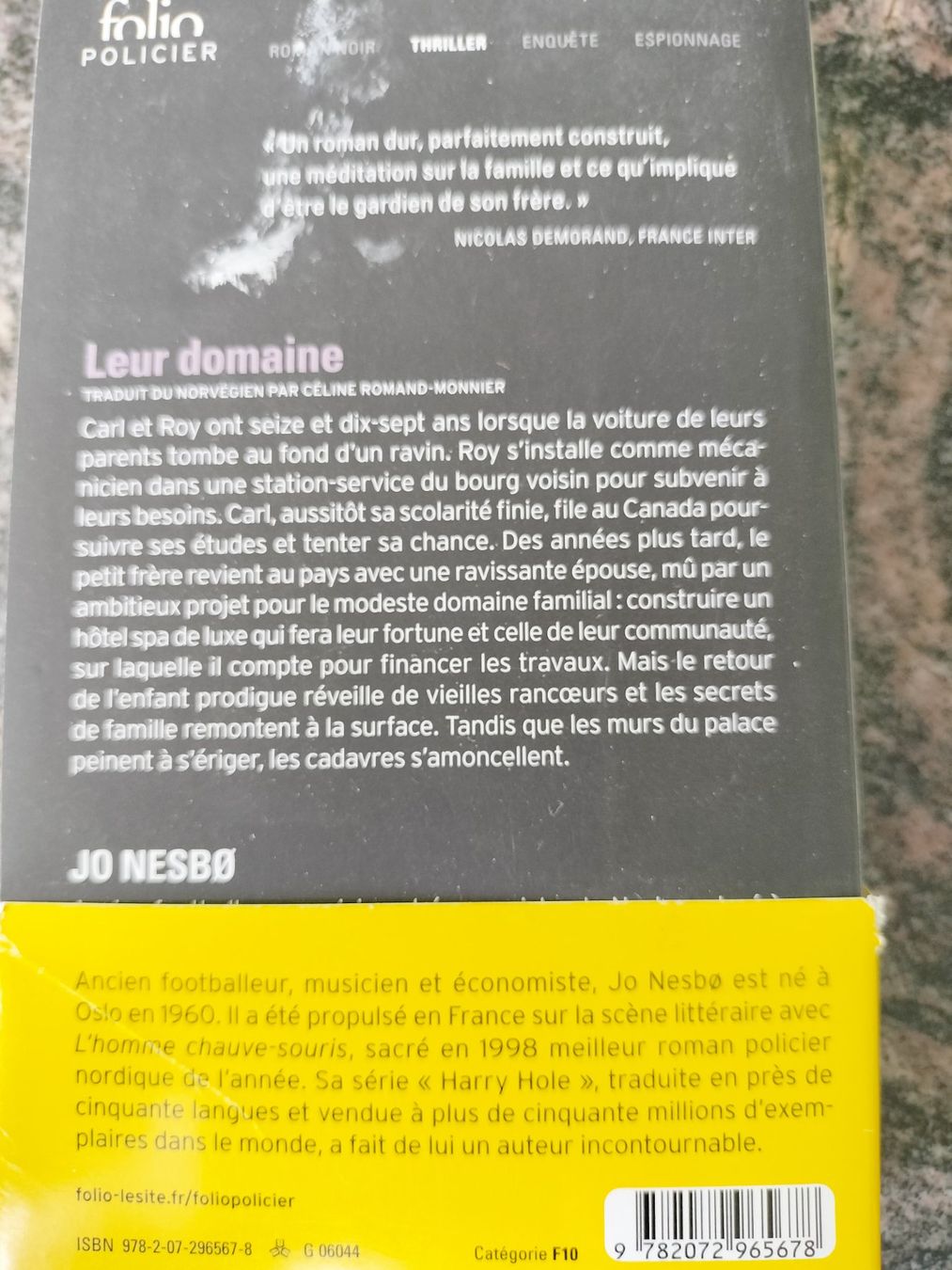 Libri: Leur domaine Jo Nesbø – Usato da Cortaillod venduto da rozinna 1