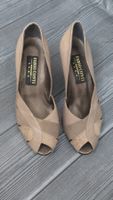 💞 Fabio Conti Roma Peeptoe-Pumps - 37 - Vintage