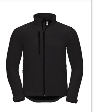 Neue, ungetragene Softshell Jacke, Schwarz, Grösse S
