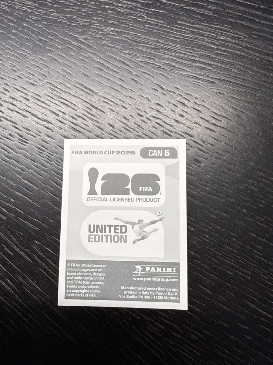 Panini Album: Panini FIFA World Cup 2026. CAN 5 – Nuovo (secondo la descrizione) da Oberweningen venduto da Burlli 1