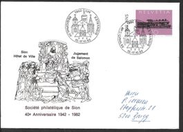 Sonderbrief S. 1113 Sionvalex Sion 13.-17.10.1982