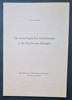 Archäologische Forschungen Kirche Seengen, Bosch, Top!
