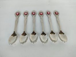Wunderschönes Schweizer Zierlöffel-Set