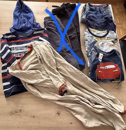 Kleiderpaket Herbst Junge Grösse 98/98-104