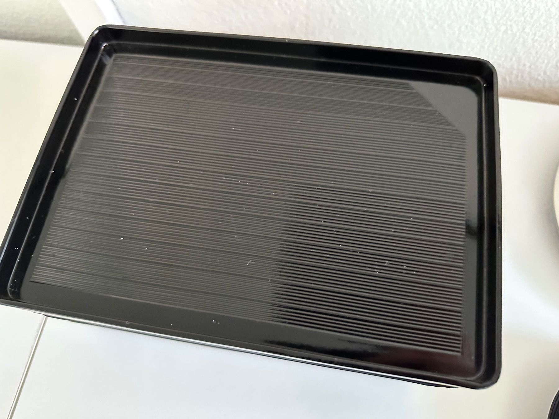 Servierplatten: Tablett einzel schwarz 8 Stück – Gebraucht aus Mauren von SB1606 1