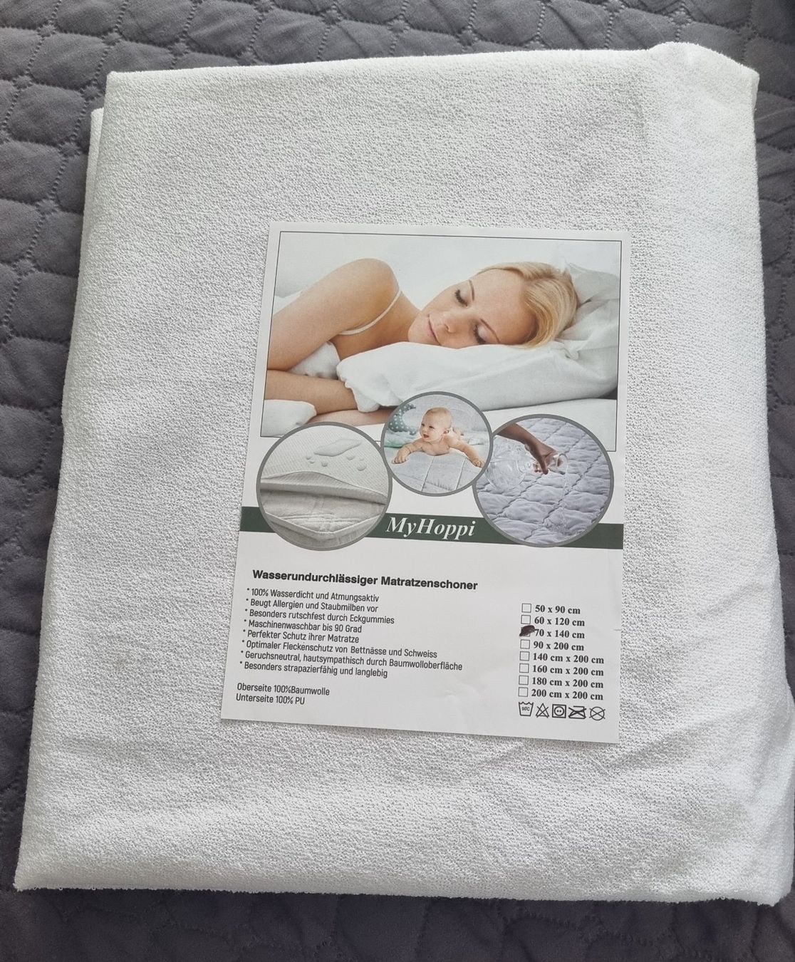 Bettwäsche: Matratzenschoner NEU 70x140cm – Neu und originalverpackt aus Oftringen von Leleni