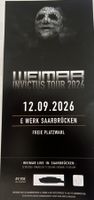 Weimar Ticket 12.09.2026 Saarbrücken E-Werk