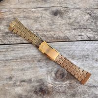 Vintage Omega Gold Tone Bracelet 16cm 1320/305