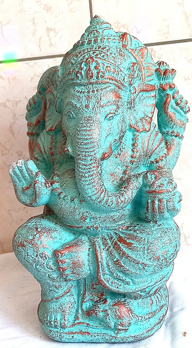 Sculptures & Statues: Ganesh Steingut gross schwer über 3kg – D'occasion à Baar par 2cvbaar