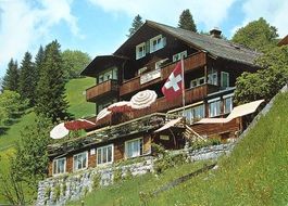 2x AK BRAUNWALD Hotel Tödiblick + Wintersport