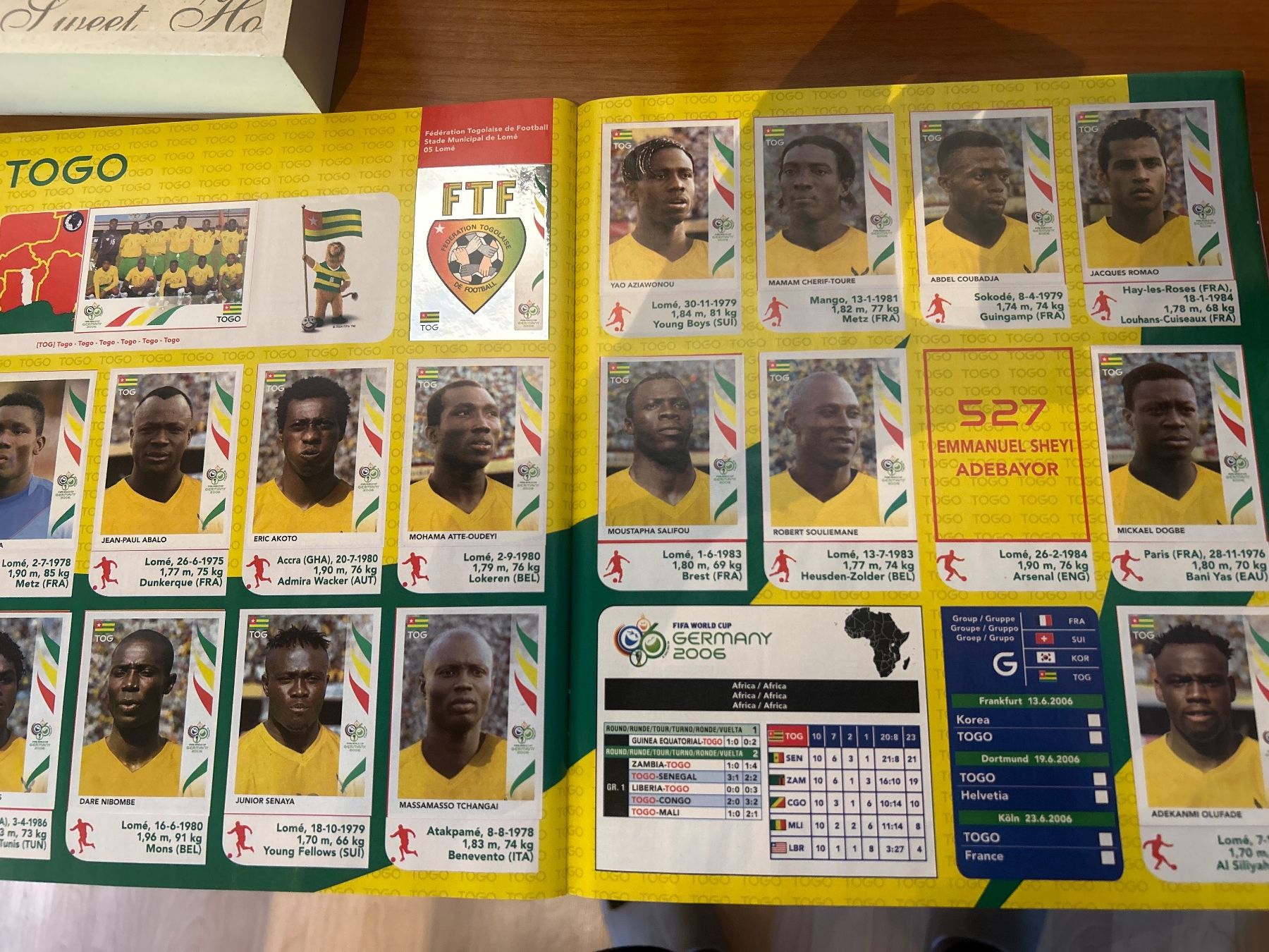 Panini Carte collezionabili: Album Panini Germany 2006 – Usato da Vétroz venduto da Moulb7 6