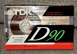 💥TDK'D90"💥So leistungsstark wie eine Chromkassette!!