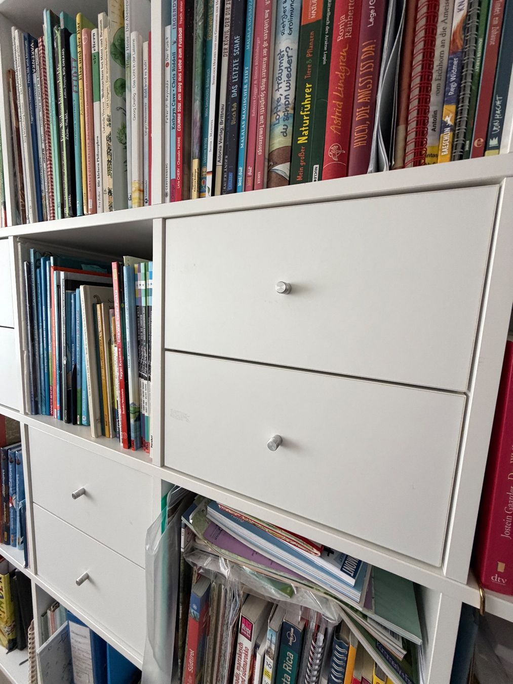 Ikea Scaffali: Kallax Regal mit 10 Fächern, weiss – Usato da Meilen venduto da Sura18 2